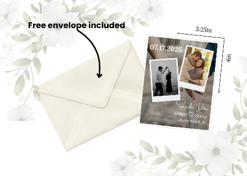 Save the Date - 3.25 x 4in