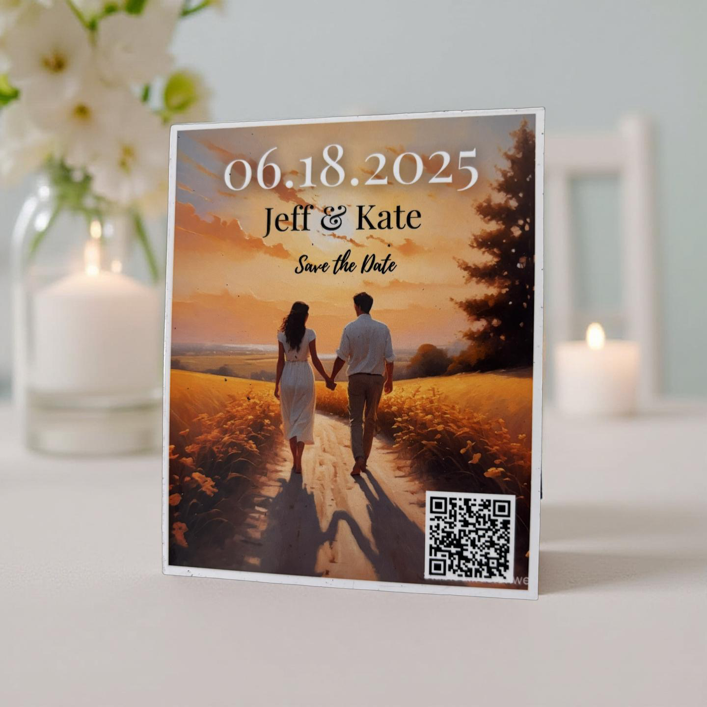 Save the Date - 3.25 x 4in