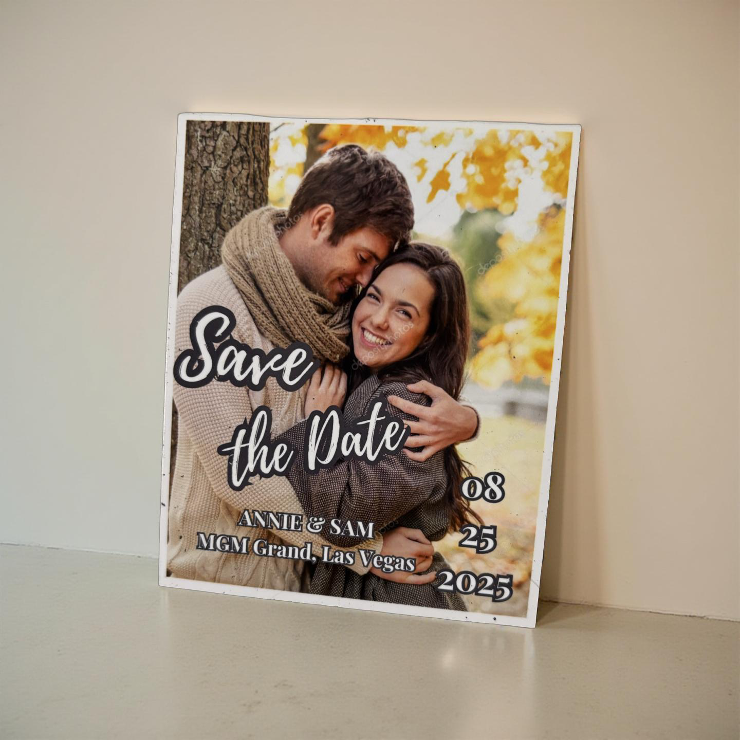Save the Date - 3.25 x 4in