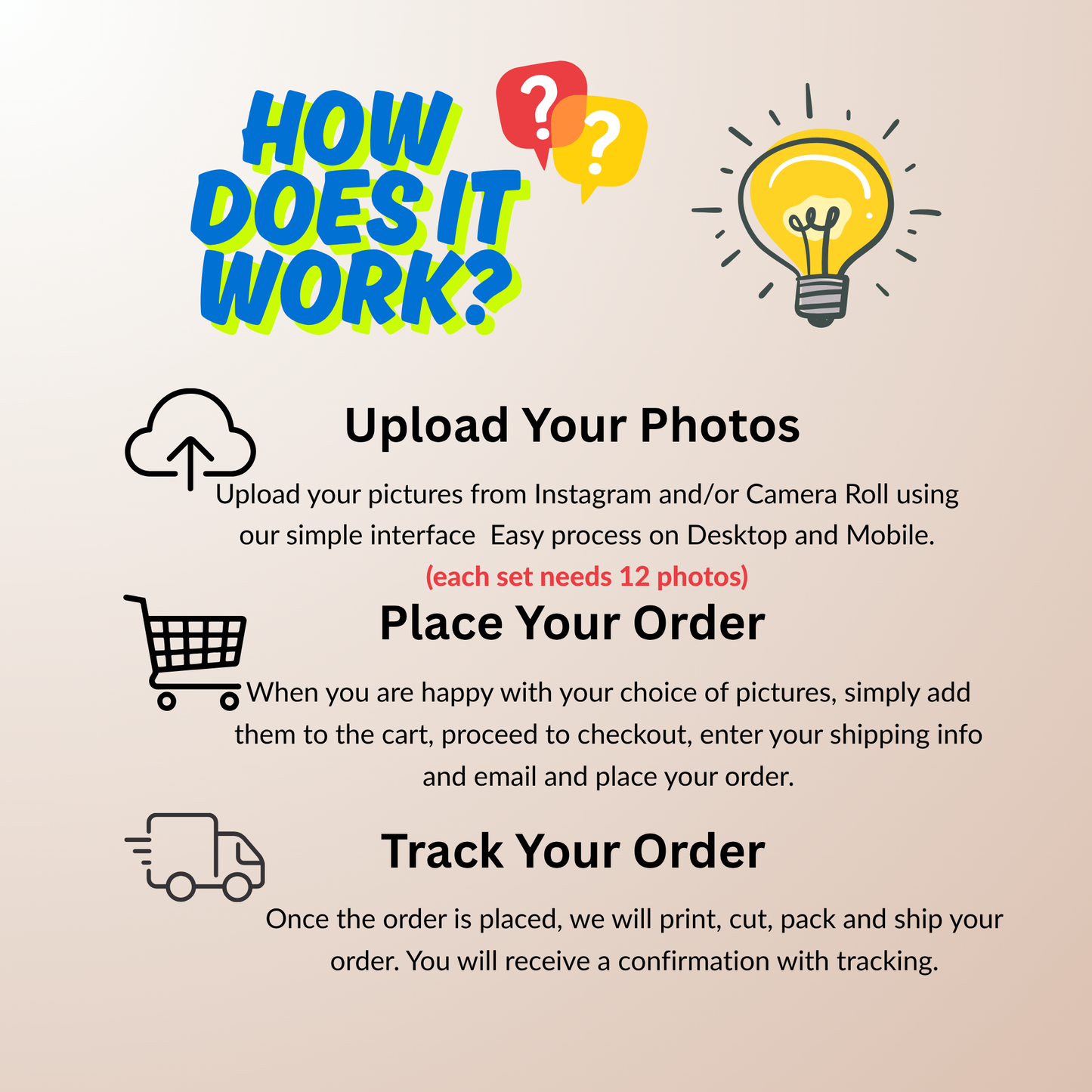 Photo Magnets [Set of 12]
