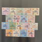 Premade Fridge Magnet Sets